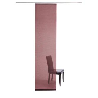 Homing Flächenvorhang Manhattan - rot 