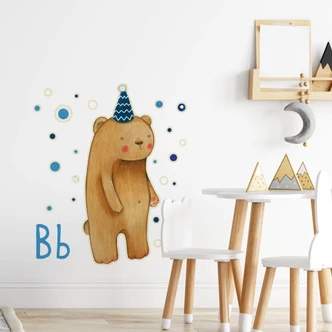 Muursticker Loske B is van Beer 