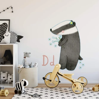 Muursticker Loske D is van Das 