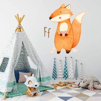 Wandtattoo Loske - Buchstabe F 