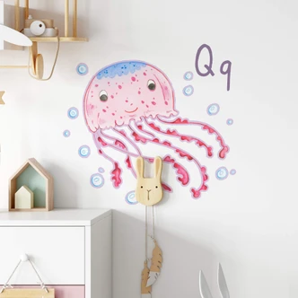 Wandtattoo Loske - Buchstabe Q 