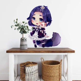 Wandtattoo La Doll Blanche - Chibi Esther 