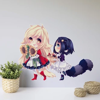 Wandtattoo La Doll Blanche - Summer's Eve 