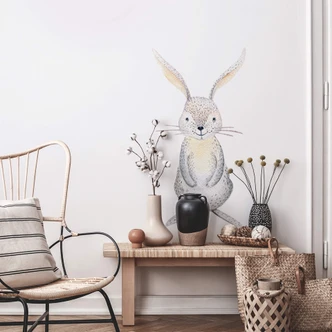 Wall sticker Kvilis - Cute Hare 