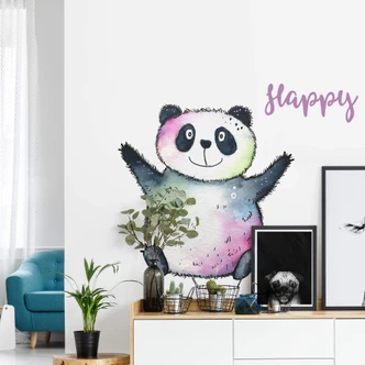 Wandtattoo Hagenmeyer - Happy Panda Wandtattoo Hagenmeyer - Happy Panda