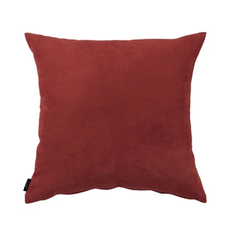 Uni Kissenhülle in bordeaux in 50x50 cm 