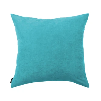 Uni Kissenhülle in petrol in 50x50 cm 