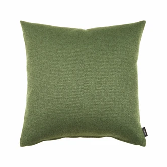 Uni Kissenhülle in moosgrün in 48x48 cm 