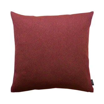 Uni Kissenhülle in rubin in 48x48 cm 