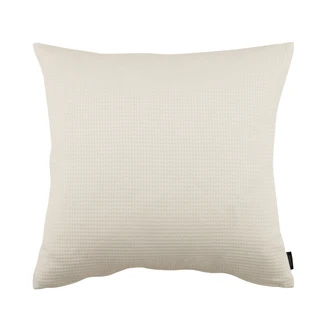 Uni Kissenhülle in offwhite in 48x48 cm 