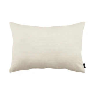Uni Kissenhülle in offwhite in 58x38 cm 