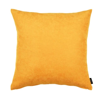 Uni Kissenhülle in der Farbe honig in 40x40 cm 
