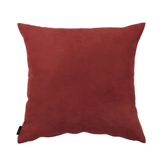 Uni Kissenhülle in bordeaux in 40x40 cm 