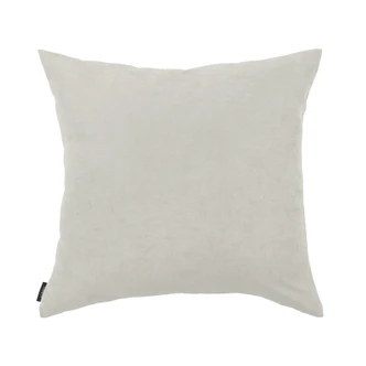 Uni Kissenhülle in silbergrau in 50x50 cm 