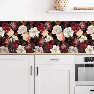 Keukenachterwand UN Designs - Flower Arrangement 