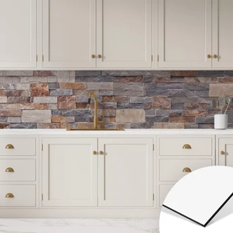 Küchenrückwand 1X Studio - Steinmauer 