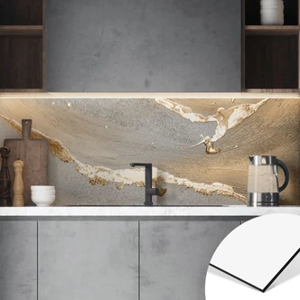 Køkken backsplash Gyldent sand - Purina-Purite 