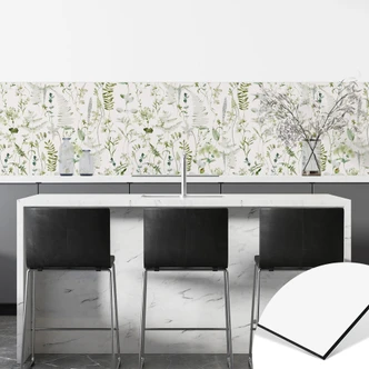 Küchenrückwand Kräuter und Wildblumen - UN Designs 