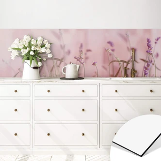 Küchenrückwand Zarter Lavendel 