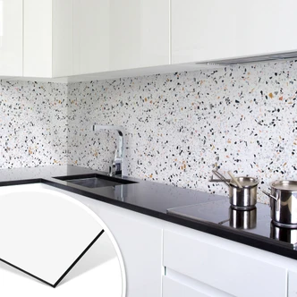 Küchenrückwand - Alu-Dibond - Terrazzo Küchenrückwand - Alu-Dibond - Terrazzo