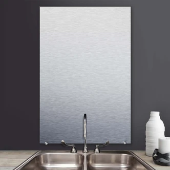 Spatscherm Aluminium Dibond – verticaal 