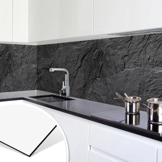 Küchenrückwand - Alu-Dibond - Schiefer Design 01 