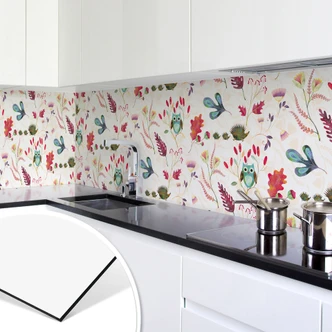 Küchenrückwand - Alu Dibond - Zauberwald 