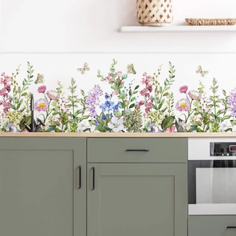 Küchenrückwand - Alu Dibond - Sommerwiese 