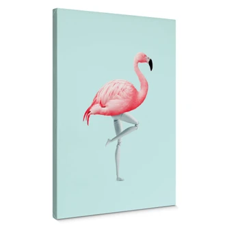 Canvas Loose - Flamingo Mannequin 