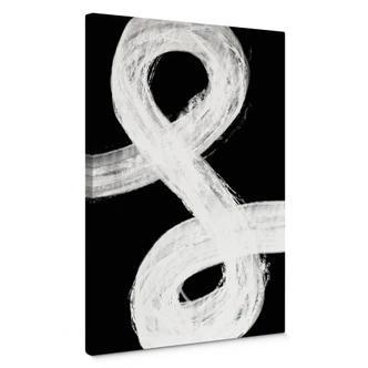 Canvastavla 1X Studio - Ljusspel i svartvitt 