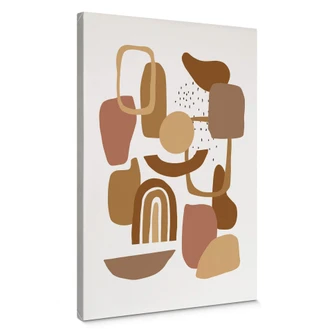 Tableau sur toile L'abstraction dans la diversité 