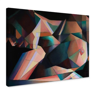 Leinwandbild Akkers - Hommage an Tamara de Lempicka 