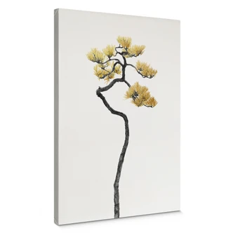 Leinwandbild Bonsai in Balance - Amini 