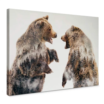 Leinwandbild Angyalosi - Wilder Konflikt 