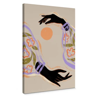 Canvas  Arty Guava - Hugging the Sun 