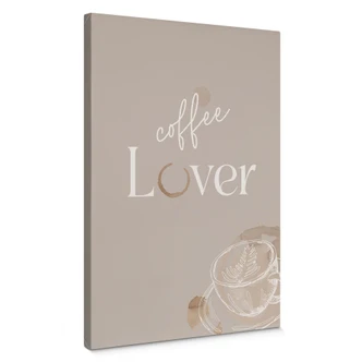 Leinwandbild Coffee Lover 
