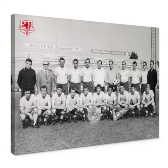 Leinwandbild Eintracht Braunschweig Meistermannschaft 1967 