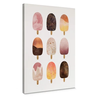 Leinwandbild Fredriksson - Eis Variation 