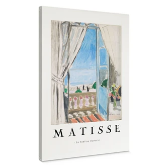 Canvas print La Fenêtre Ouverte - Matisse Canvas print La Fenêtre Ouverte - Matisse
