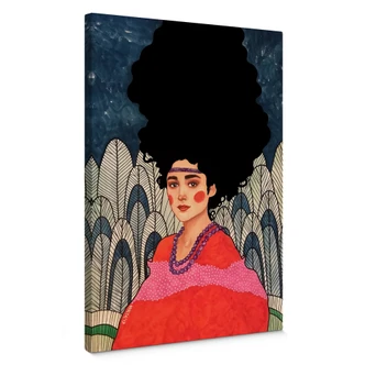 Canvas Hülya - Blik in je Ogen 