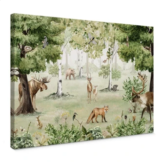 Leinwandbild Kikki Belle - Waldwunder 