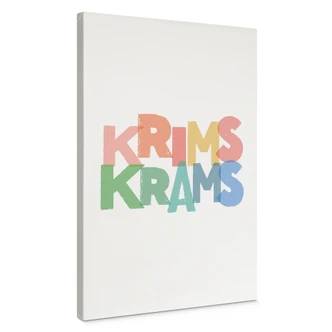 Leinwandbild Krimskrams 