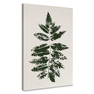 Canvas Kubistika - Groene Tak 