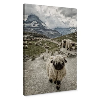 Leinwandbild Landolt - Ausflug in die Berge 