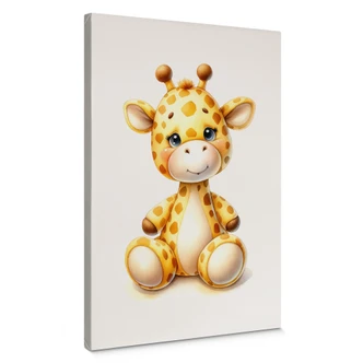 Leinwandbild Kleine Giraffe - Babyzimmer - Magnusson Leinwandbild Kleine Giraffe - Babyzimmer - Magnusson