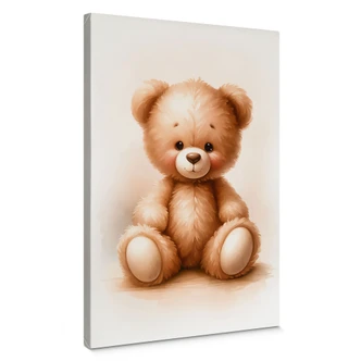 Canvas Kleine teddybeer - Magnusson 