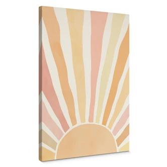 Canvas Print Boho sunbeams - Manovski 