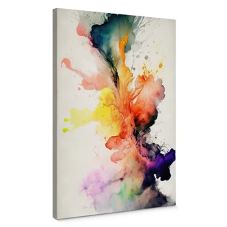 Canvas Mauro - Kleurenexplosie 