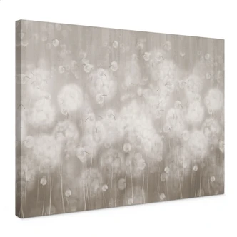 Leinwandbild Pusteblumen Traum in Beige - Ms Tiff 