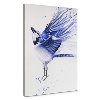 Lienzo Müller - Herrerillo común 